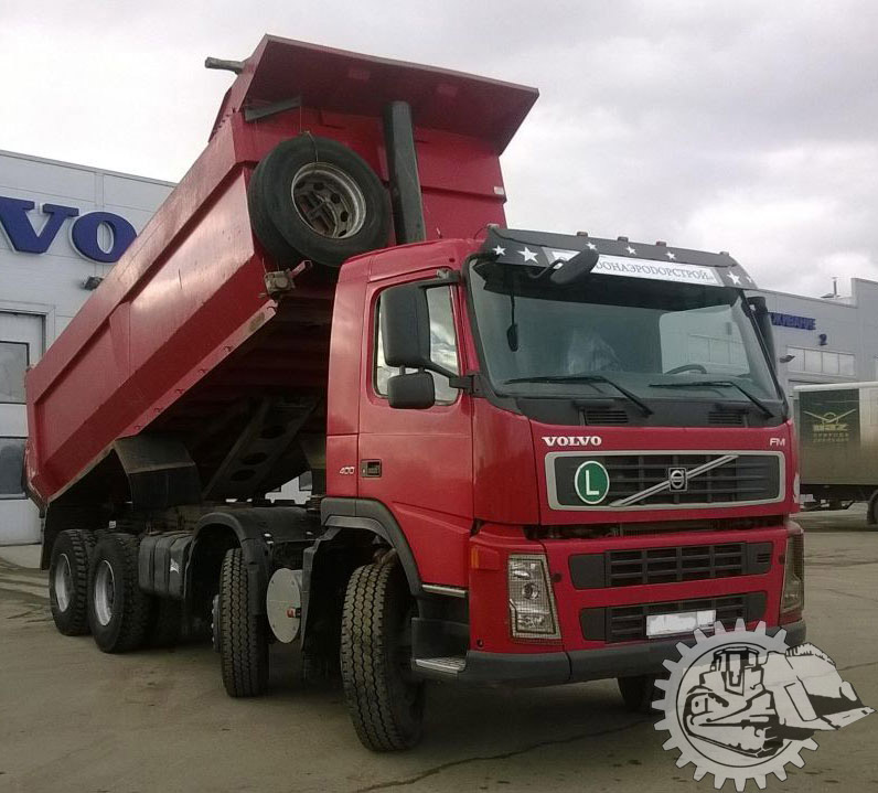 Volvo fm 8x4 самосвал